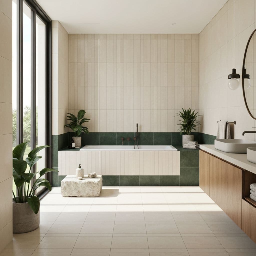 Luksusowa łazienka w stylu spa